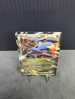 Garchomp EX XY167 XY Black Star Promo Full Art Ultra Rare Pokemon TCG English - Image 4