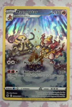 Magmortar GG03/GG70 Crown Zenith: Galarian Gallery Ultra Rare Pokemon TCG NM - Image 1