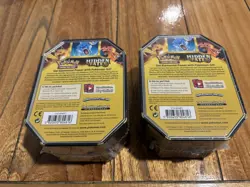 Two Pokemon TCG 2019 Hidden Fates Tin Charizard GX Factory Sealed 820650804816 - Image 2