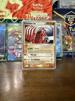 Pokemon TCG: Groudon ex (EX Collector's Tins) 038 Nintendo Promo Holo Pokemon - Image 1