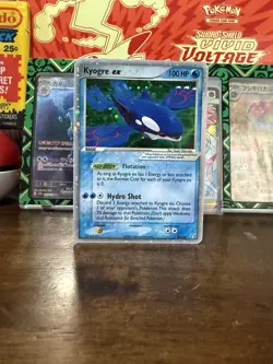 Pokemon TCG: Kyogre Ex Holo 95/100 Crystal Guardians LP - Image 1