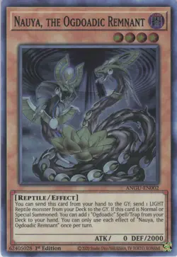 Nauya, the Ogdoadic Remnant ANGU-EN002 Super Rare Ancient Guardians Yu-Gi-Oh NM - Image 1