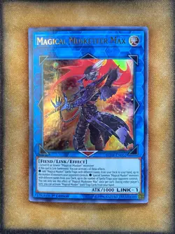 Yugioh Magical Musketeer Max BLHR-EN052 Ultra Rare 1st Ed LP - Image 1