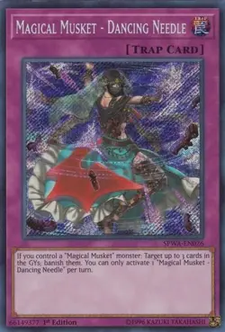 Yugioh - Magical Musket - Dancing Needle (1st Edition) - SPWA-EN026 (P) - Image 1