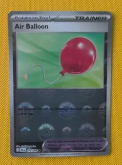 Air Balloon 079/086 Pokeball Holo Black Bolt Pokemon Card - Image 1