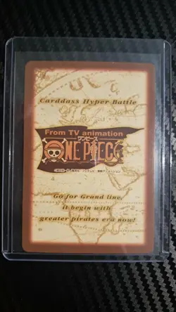 BANDAI One Piece Hyper Battle S120 LUFFY HOLO FOIL SCARCE EARLY CARD VINTAGE TCG - Image 2