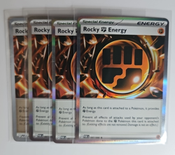 Rocky Energy 087/088 Playset NM Pokemon ME03 Perfect Order Card - Holo - Image 1