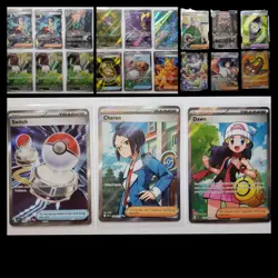 Pokemon Full Art Lot Of 21 TCG ENGLISH Cards - Image 1