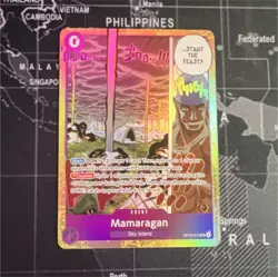 Mamaragan OP15-078 Sky Island Event Holo One Piece CCG English Card - Image 1