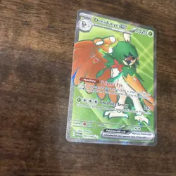 Decidueye EX 100/088 Full Art Pokemon TCG Rare Card English Clean - Image 2