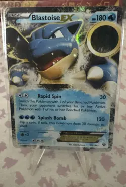 Pokemon TCG Blastoise EX 29/146 XY Ultra Rare Holo 180 HP Basic Water Card 120 - Image 1