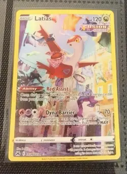 Pokemon TCG Cards Latias GG20/GG70 Crown Zenith Galarian Gallery Alt Art NM-M - Image 2