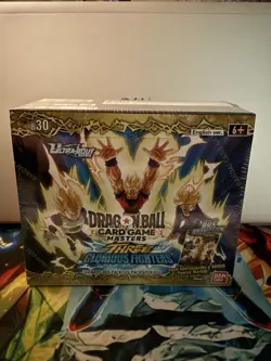 Dragon Ball Super Card Game Three Glorious Fighters Sealed Box Eng Box #10 - Image 2