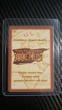 BANDAI One Piece Hyper Battle LUFFY PIRATES S108 HOLO FOIL SCARCE VINTAGE CARD - Image 2
