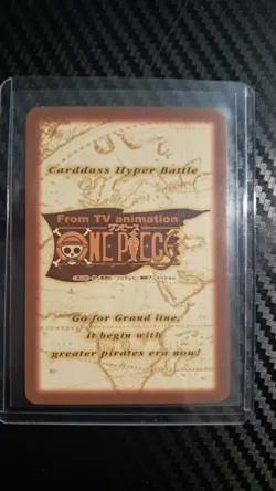 BANDAI One Piece Hyper Battle LUFFY PIRATES S127 HOLO FOIL SCARCE EARLY CARD - Image 2