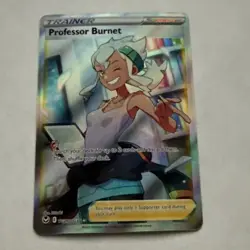 Pokemon TCG Professor Burnett TG26/TG30 Full Art Card - Image 1