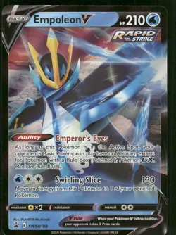 Empoleon V - SWSH108 Promo Holo NM Pokemon SWSH: Sword & Shield Promo Cards - Image 1
