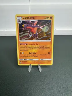 Pokemon 2019 TCG SM Unified Minds Garchomp Holo Rare Card 114/236 LP Condition - Image 1
