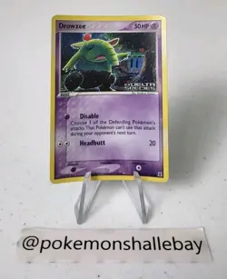 Drowzee 67/113 - Ex Delta Species Stamp *EXC* STAMPED Reverse Holo Pokemon Card - Image 1