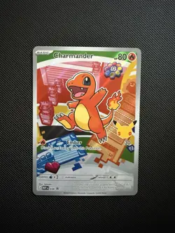 Charmander MEP Foil Basic Pokemon TCG Card 038: Series 1 Illustration Collection - Image 1