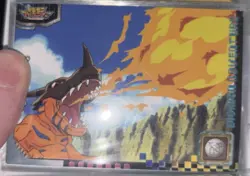Digimon Animation Card Vintage Rare Bandai Japan Amada Toei 1999 F/S No.08 - Image 5