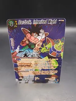 Dragon Ball Super Card Game - BT18-107 SPR - Bardock, Inherited Might - Image 1