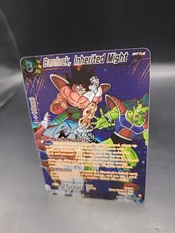 Dragon Ball Super Card Game - BT18-107 SPR - Bardock, Inherited Might - Image 3