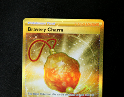 Pokemon Card TCG - Bravery Charm 175/142 - Stellar Crown - Hyper Rare - NM ⭐ - Image 2