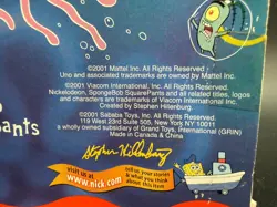 UNO SpongeBob Deluxe Collector Tin Cards NEW Damaged Box Complete Set - Image 4