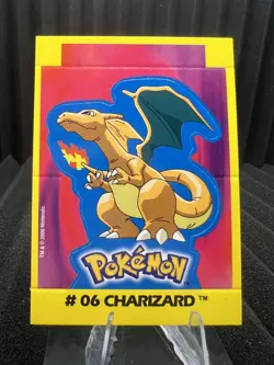Charizard #6 - Navarrete Kanto Buildable Card 2000s Vintage - Pokemon Card - Image 1