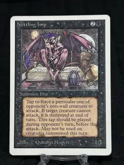Magic the Gathering Unlimited Edition Nettling Imp ~LP/MP~ - Image 1