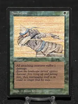 Sandstorm - Arabian Nights ~LP~ Magic The Gathering MTG - Image 1