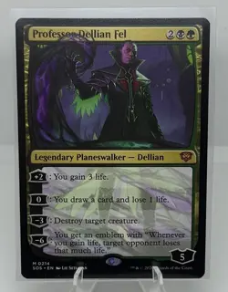 Professor Dellian Fel NM - MTG: Secrets of Strixhaven SOS M0214 [Regular] - Image 1