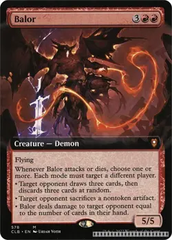Balor (Extended Art) [CLB - 578] - NM [Normal] TCG MTG - Image 1