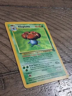 Pokemon TCG: Vileplume (15/64) - Jungle, Holo LP - Image 3