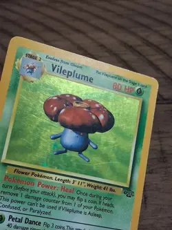 Pokemon TCG: Vileplume (15/64) - Jungle, Holo LP - Image 4