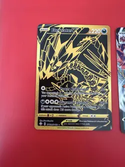 Pokemon TCG Eternatus V SV121/SV122 Shining Fates Gold Secret Rare Holo - Image 2