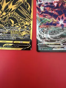 Pokemon TCG Eternatus V SV121/SV122 Shining Fates Gold Secret Rare Holo - Image 4