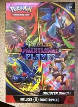 Pokemon TCG: Mega Evolution-Phantasmal Flames Booster Bundle - Image 1