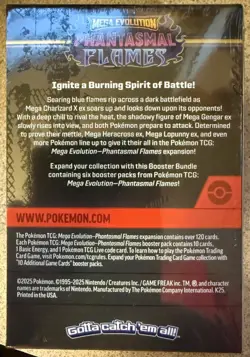 Pokemon TCG: Mega Evolution-Phantasmal Flames Booster Bundle - Image 2