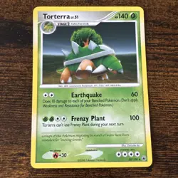 2008 Pokemon Majestic Dawn Rare Torterra #30/100 Card - Image 1