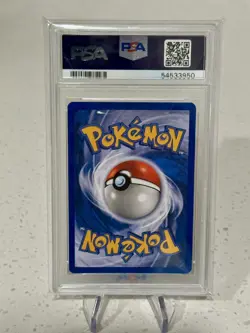 2000 Pokemon Poliwrath 15/130 Base Set 2 Rare Holo PSA 9 MINT SWIRL - Image 4