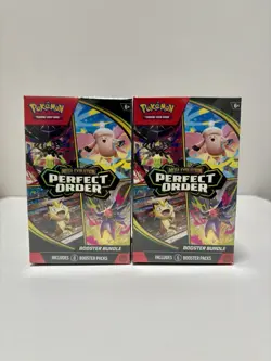 2x Perfect Order Booster Bundle Lot Pokemon TCG New/Sealed ✅ - Image 1