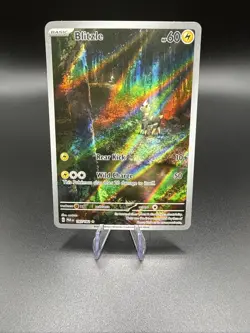Blitzle - 195/182 Illustration Rare Holo SV04: Paradox Rift NM Pokemon - Image 1