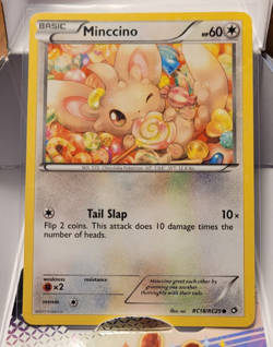 Pokemon TCG Minccino RC18/RC25 Legendary Treasures Radiant Collection - Image 1