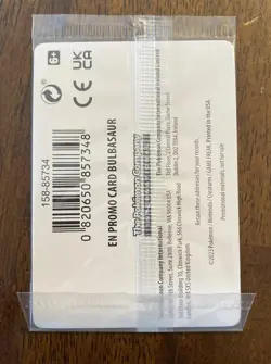 Bulbasaur Pokemon TCG Scarlet & Violet 151 Best Buy Stamped Promo Sealed 001/165 - Image 3