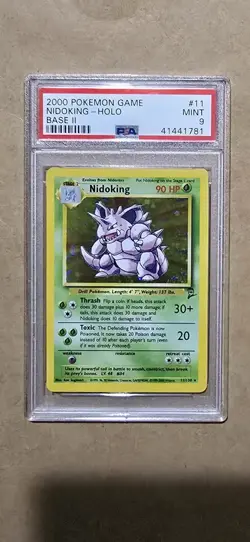 2000 Pokemon Game Nidoking - Holo Base 2 - Image 1