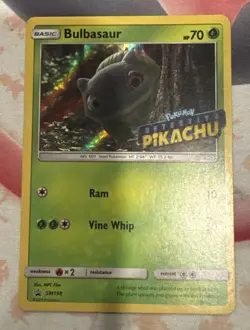 Bulbasaur SM198 Stamped Detective Pikachu SM Promo Holofoil Pokemon TCG - Image 2