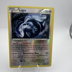 Pokemon TCG: Lugia 78/124 XY Fates Collide 2016 Reverse Holo Rare - LP - Image 1