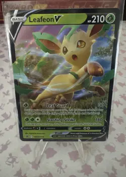 LEAFEON V SWSH194 HOLO PROMO SWORD & SHIELD PROMO POKEMON HOLO NM - Image 1